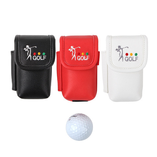 휴대용 포켓 골프공 가방 (공2개 보관)/골프/골프용품