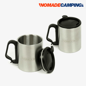 노마드 뚜껑 머그컵 300ml N-5481 등산 캠핑 컵 휴대용