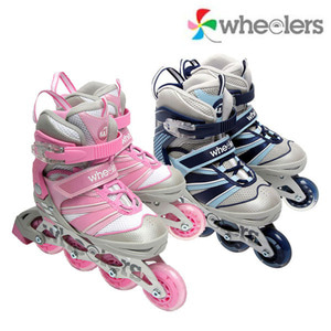 휠러스 아동용 인라인스케이트 스마트2 WI-100 (블루/핑크)/사이즈/조절형/아동/인라인/스케이트/안전