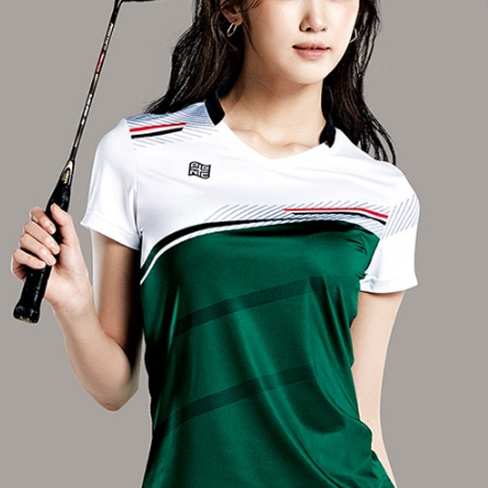 2023 F/W 패기앤코 여성 기능성 라운드 티셔츠 RT-2027 여자 운동 스포츠 상의 운동복