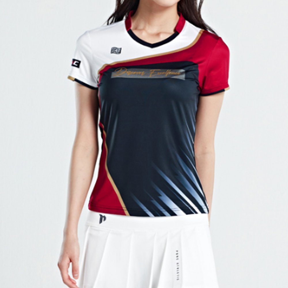 2023 F/W 패기앤코 여성 기능성 라운드 티셔츠 RT-2024 여자 운동 스포츠 상의 운동복