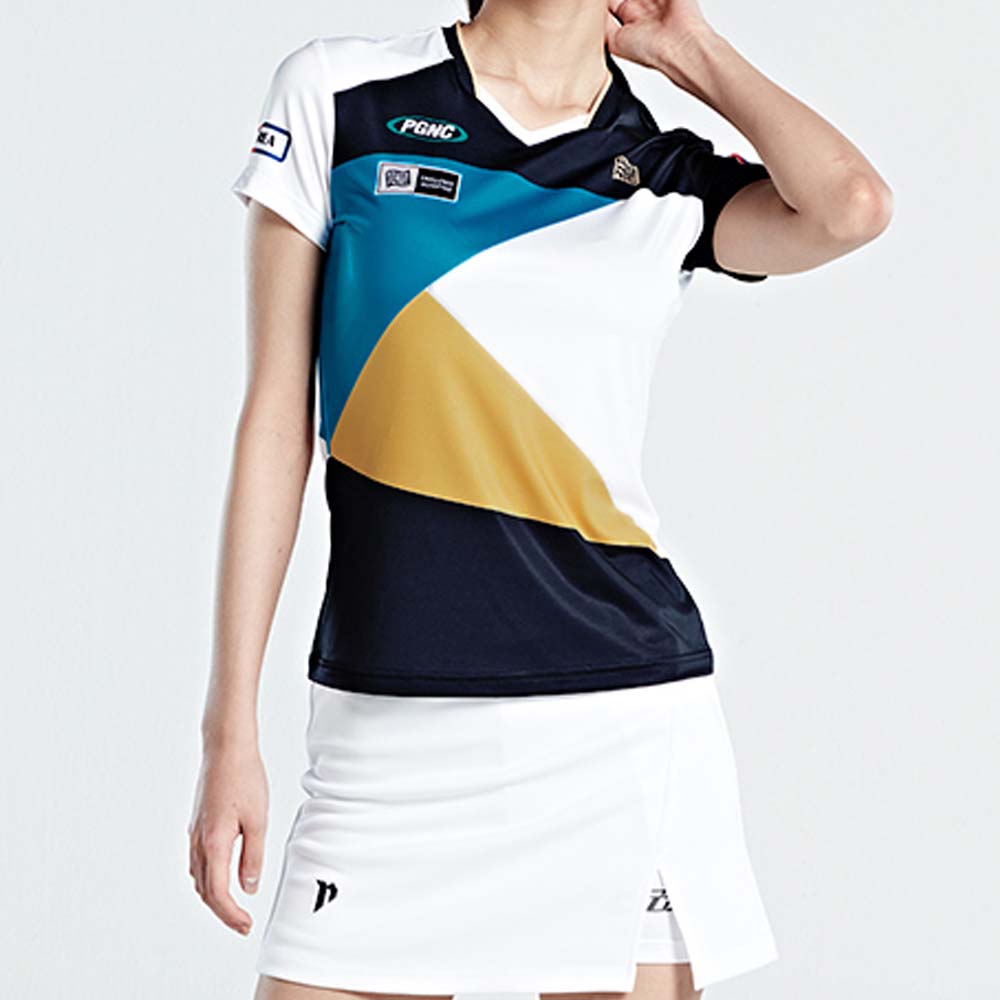 2023 F/W 패기앤코 여성 기능성 라운드 티셔츠 RT-2029 여자 운동 스포츠 상의 운동복