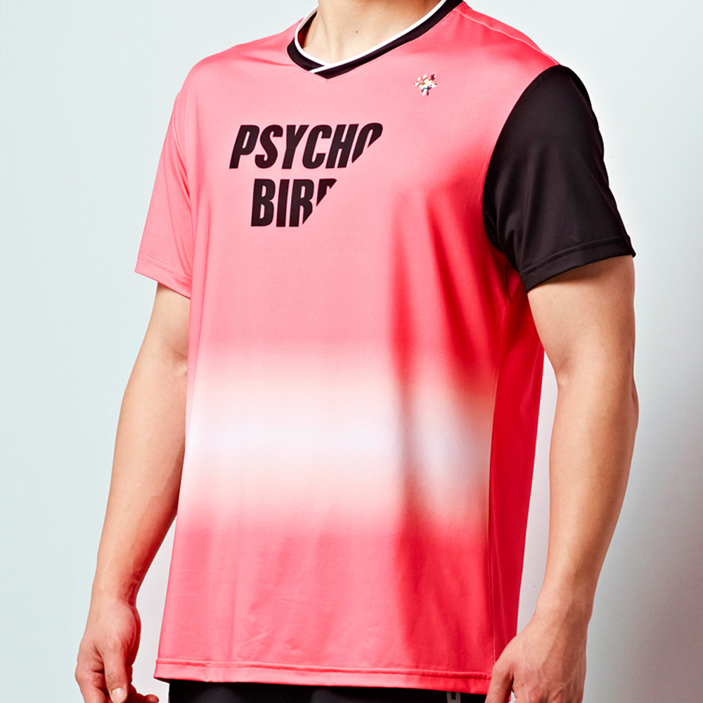 패기앤코 남성 싸이코버드 티셔츠 PSY-5006 남자 운동 스포츠 상의 운동복