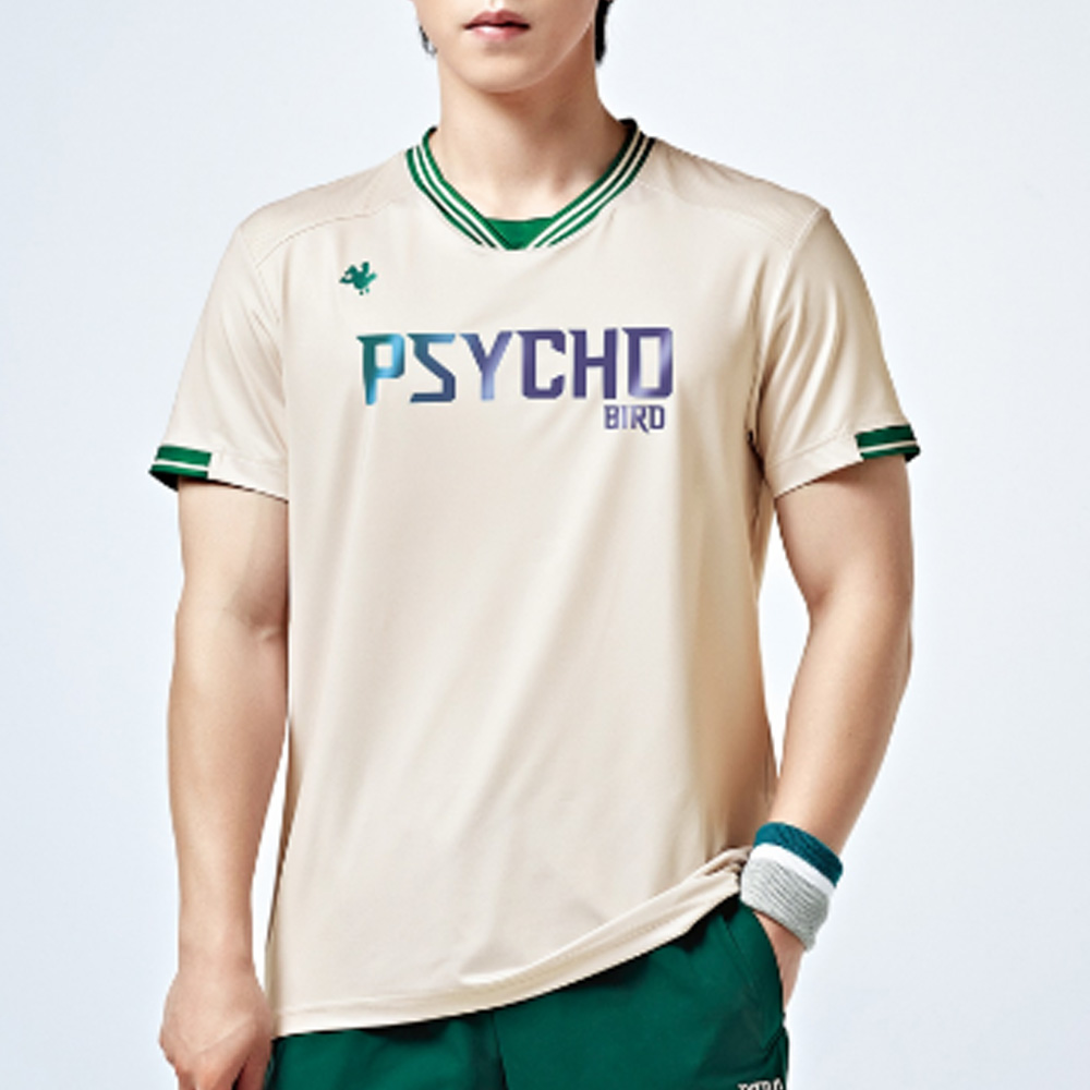 패기앤코 남성 싸이코버드 티셔츠 PSY-5000 남자 운동 스포츠 상의 운동복
